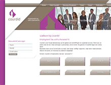 Tablet Screenshot of courdid.com